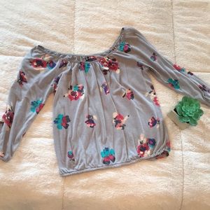 American Eagle Floral shirt - EUC